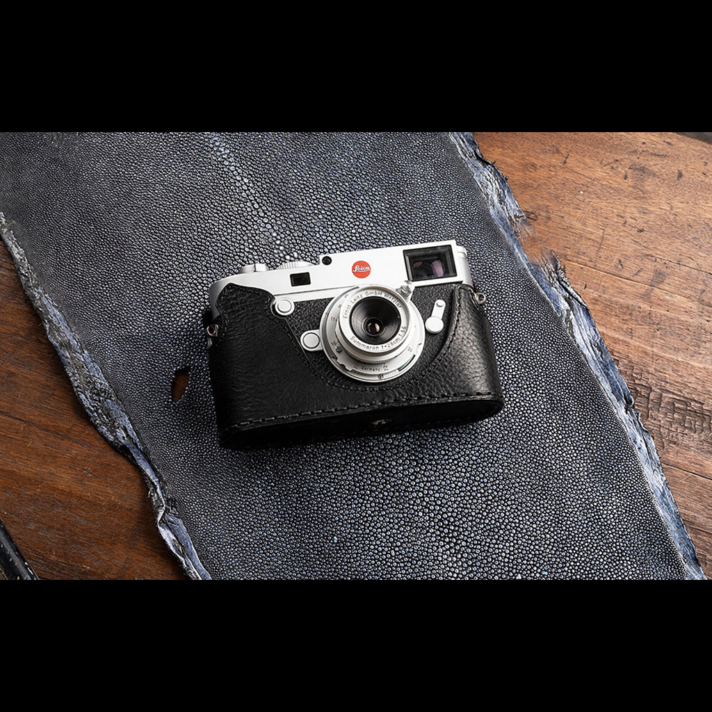 Bao Da Máy Ảnh Leica M10 Angelo Pelle Half-case