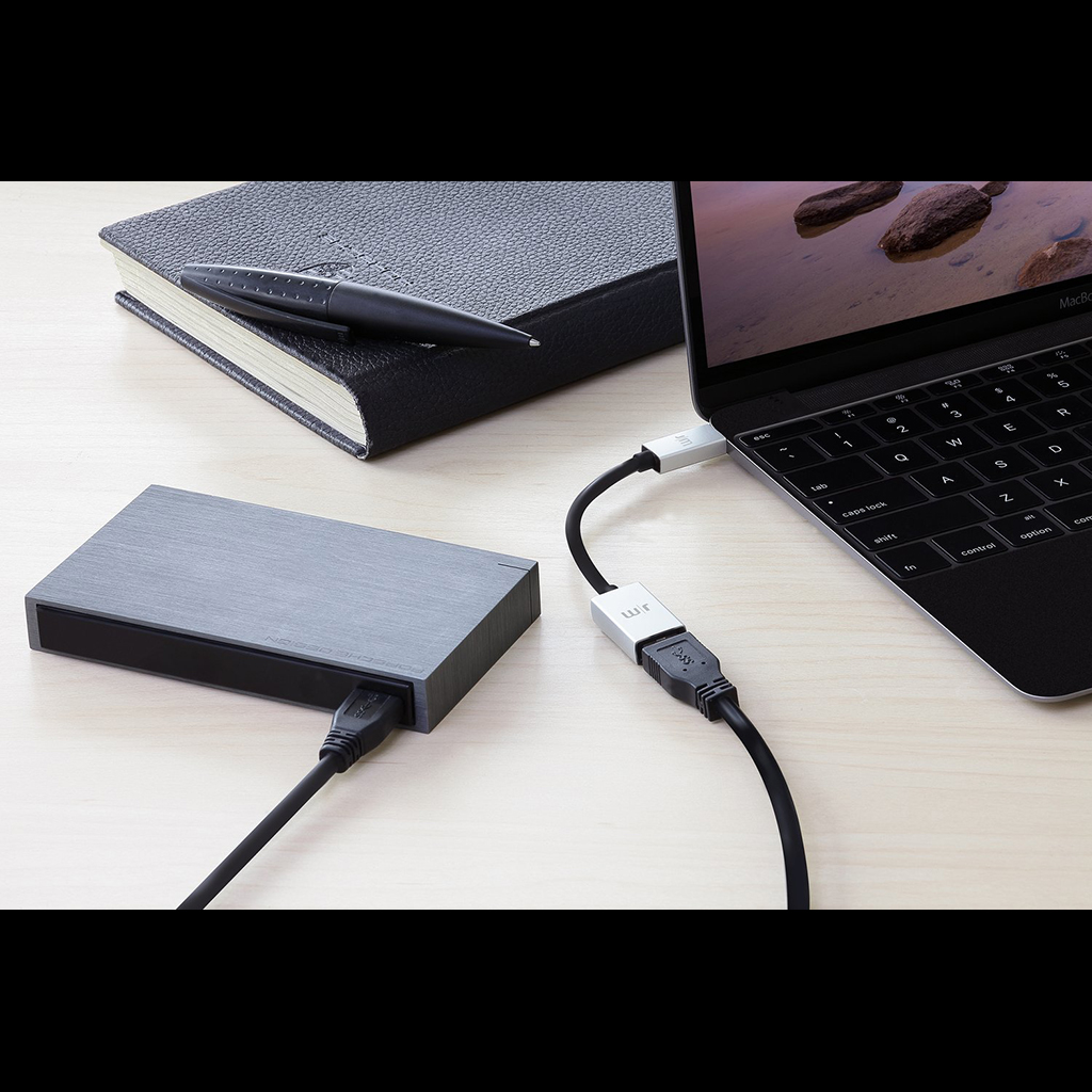 Cáp Chuyển Đổi USB-C ra USB JustMobile AluCable (DC-358)