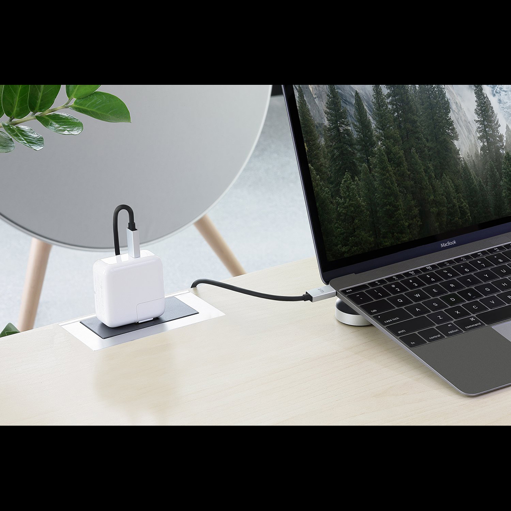 Dây Cáp Sạc USB-C JustMobile AluCable (DC-368)