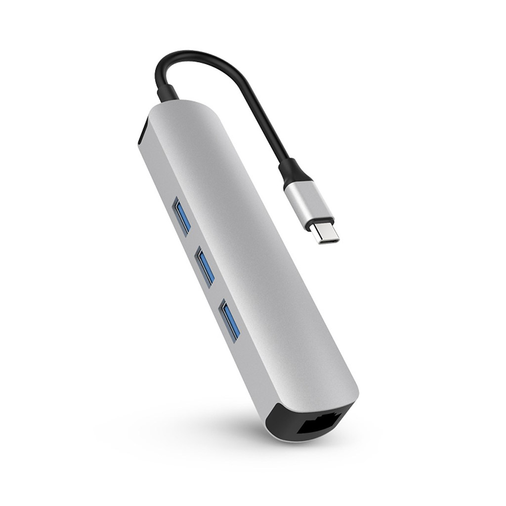 Hub Chia Cổng HyperDrive USB-C HDMI 4K 6-in-1 (HD233B)