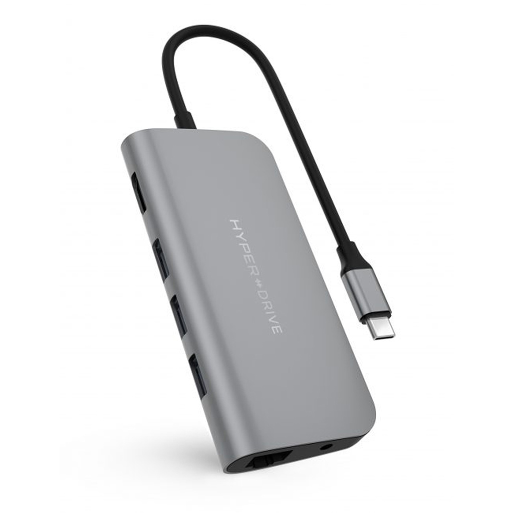 Hub Chia Cổng USB-C HyperDrive Power 9-in-1 (HD30F)