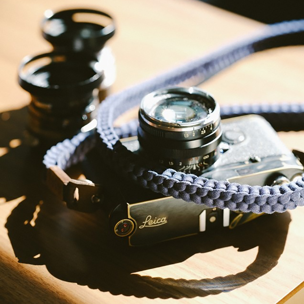 Dây Đeo Máy Ảnh Barton 1972 Braided Military Dark Blue