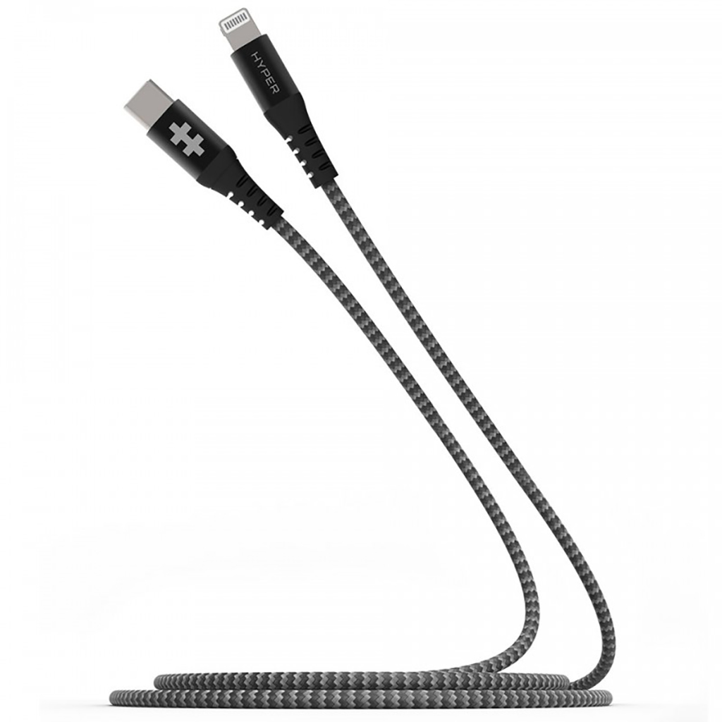 Cáp Sạc USB-C to Lightning HyperDrive Tough 2M (HD-CLB523)