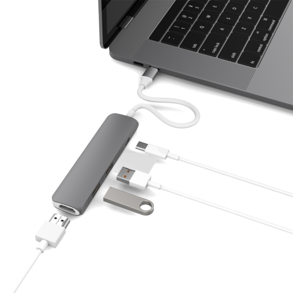 Hub Chia Cổng USB-C HyperDrive 4K HDMI 4-in-1 (GN22B)