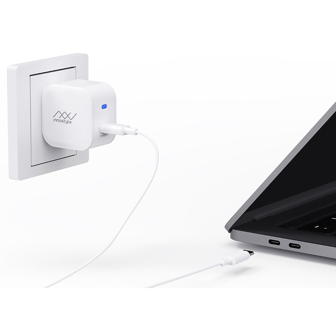 Sạc nhanh Innostyle USB-C PD 18W Minigo (IC18PD)