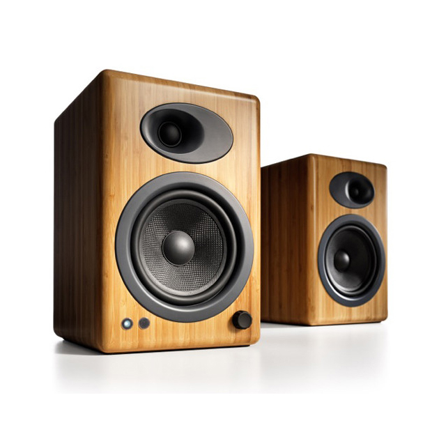 Loa bookshelf AudioEngine A5+ Wireless Bamboo