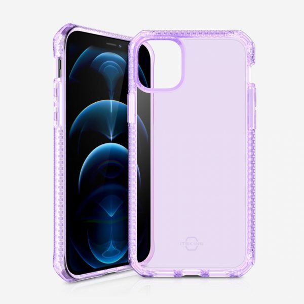 ỐP LƯNG ITSKINS (FRANCE) SPECTRUM CLEAR﻿﻿﻿﻿ – ANTIMICROBIAL DROP SAFE 3M/10FT IPHONE 12MINI/12/12PRO/12PROMAX