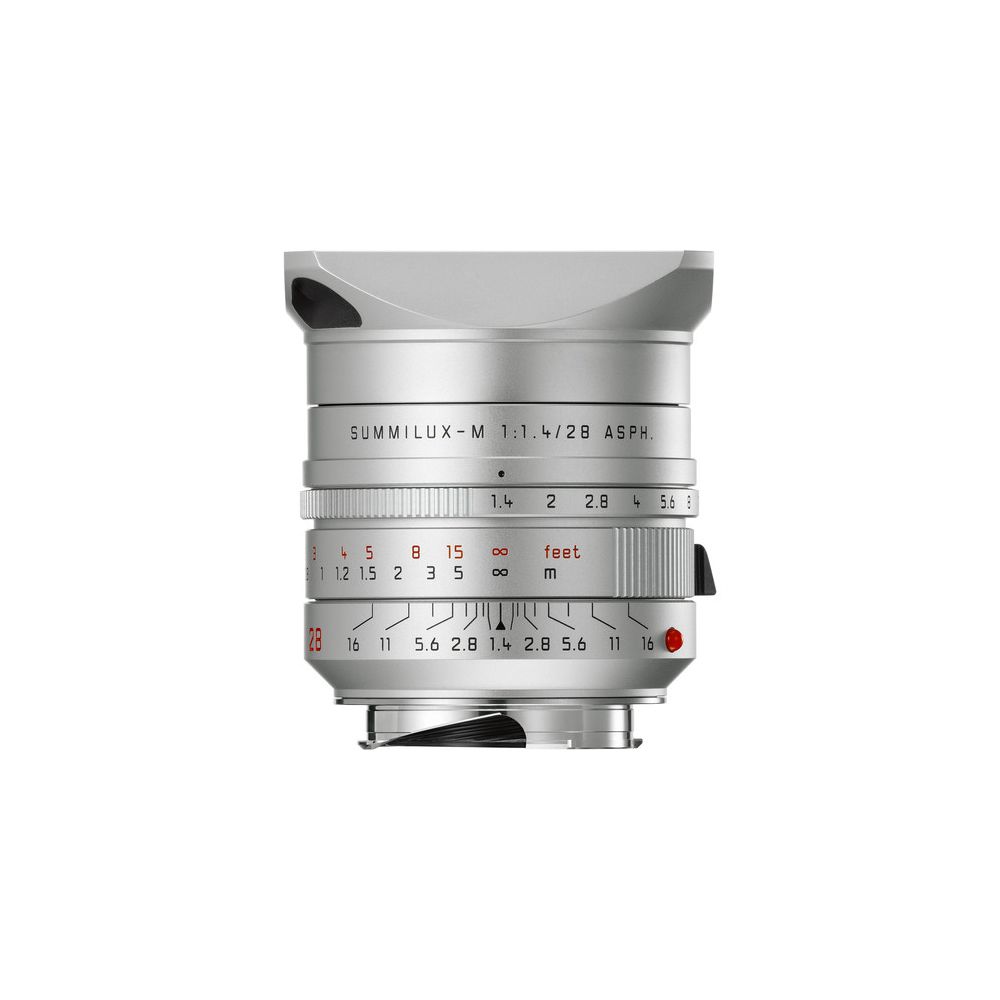 Leica M Summilux-M 28mm f/1.4 ASPH Silver Anodized