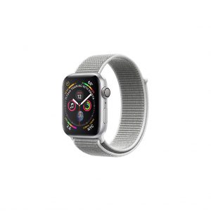 Apple Watch 4 40mm Silver Aluminum Case with Seashell Sport Loop