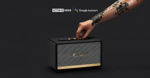 loa bluetooth marshall acton voice with google assistant